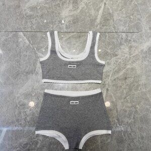 Miu Miu elegant two-piece swimsuit (without padding) Size S